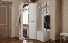 ЭЛАНА Прихожая (модульная) Бодега Белая | фото